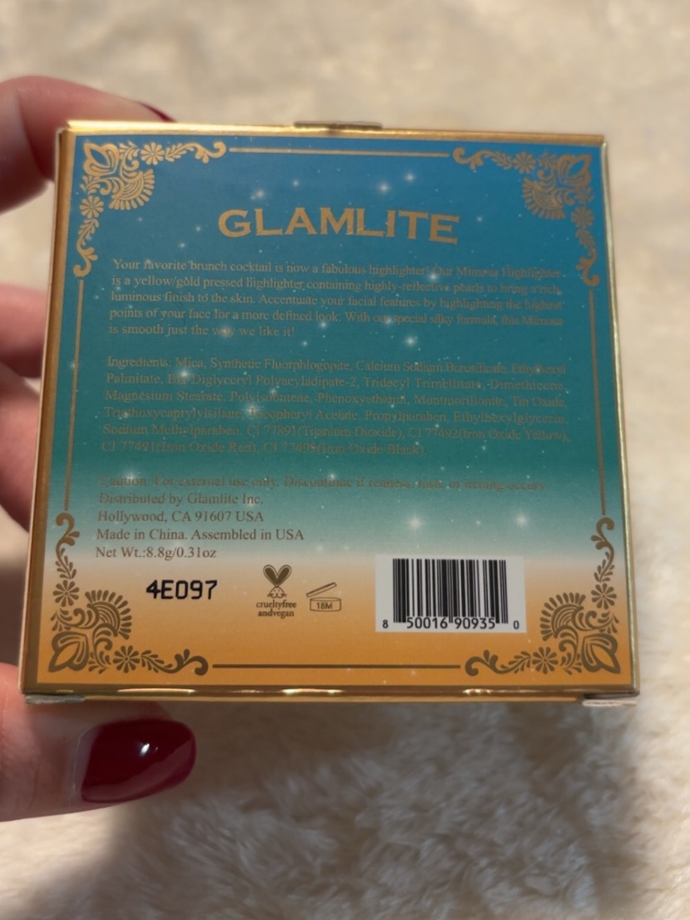 New Glamlite Pina Colada Highlighter - Picture 9 of 9